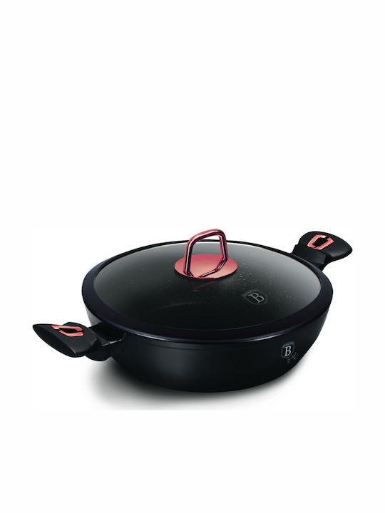 Berlinger Haus Black Rose Collection Ρηχή Κατσαρόλα από Αλουμίνιο 3.8lt / 28cm