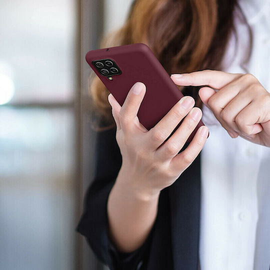 KWmobile Back Cover Σιλικόνης Tawny Red (Galaxy A22 4G)