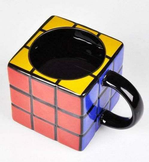 Paladone Rubik's Cube Κούπα Κεραμική Πολύχρωμη 400ml