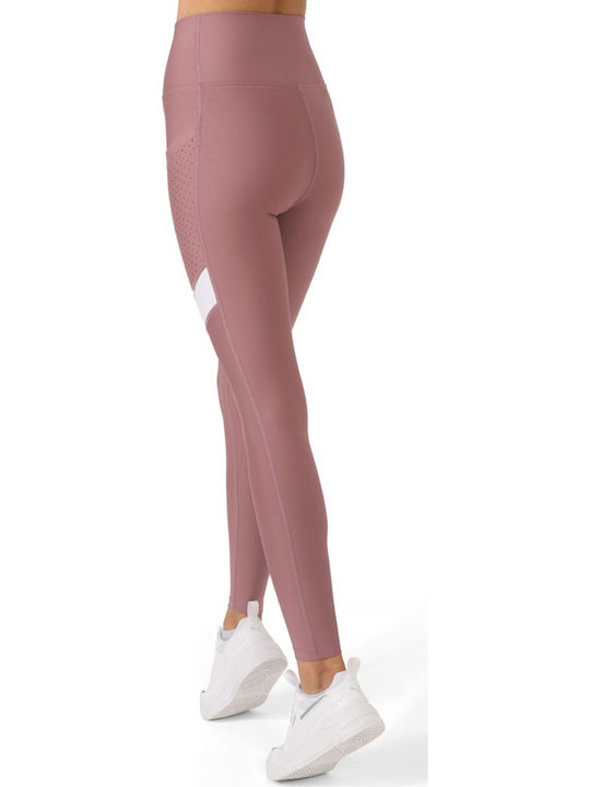 Superstacy Women's Long Legging High Waisted Pink