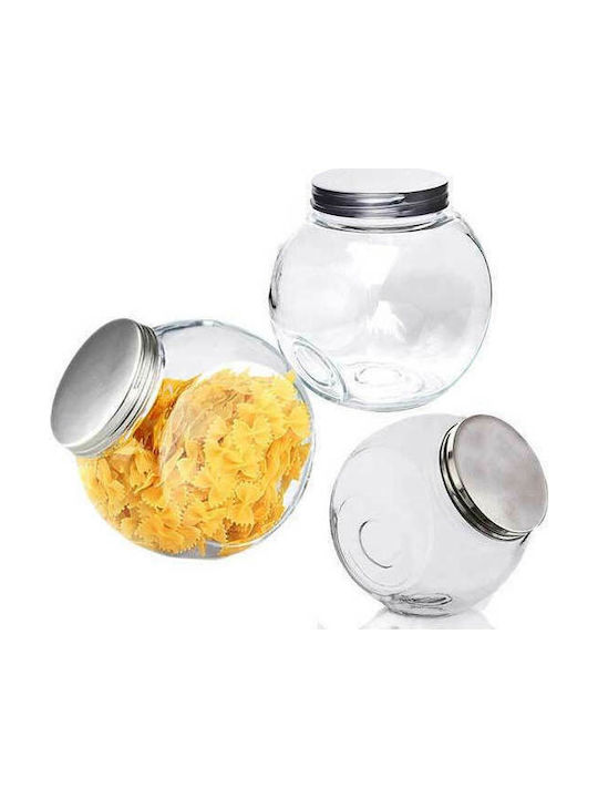 GTSA Vase General Use with Lid Glass Transparent 180ml