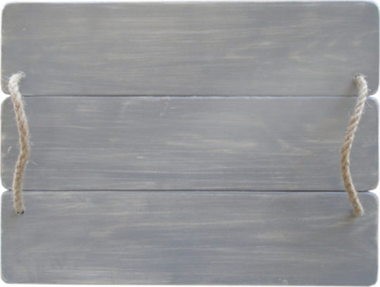 Korres Craft Ξύλινος Δίσκος Σερβιρίσματος 44x30x4.5cm