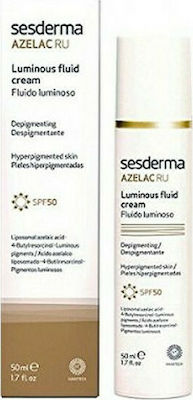 Sesderma Azelac RU Moisturizing , Whitening & Dark Spots 24h Day Cream Suitable for All Skin Types 50SPF 50ml