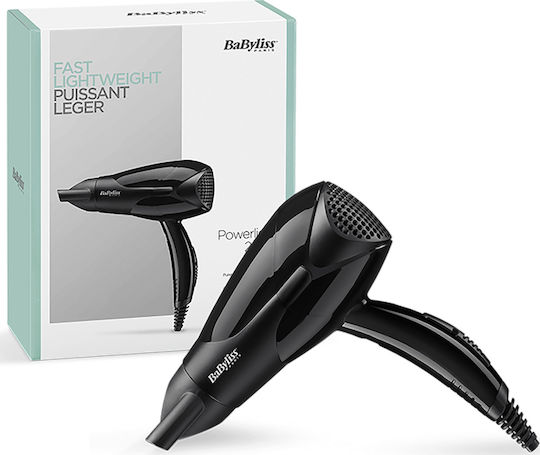 Babyliss D212E Travel Hair Dryer 2000W D212E