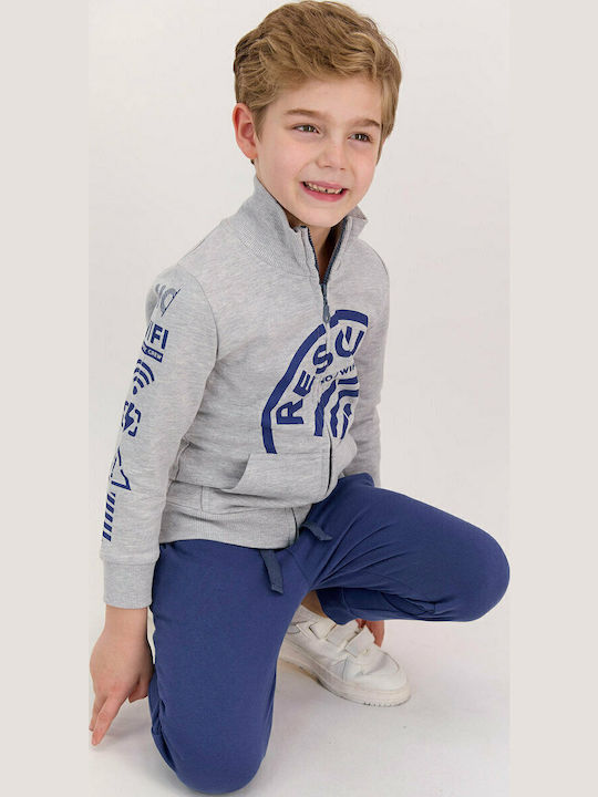 Kids Sweatpants Set Gray 2pcs