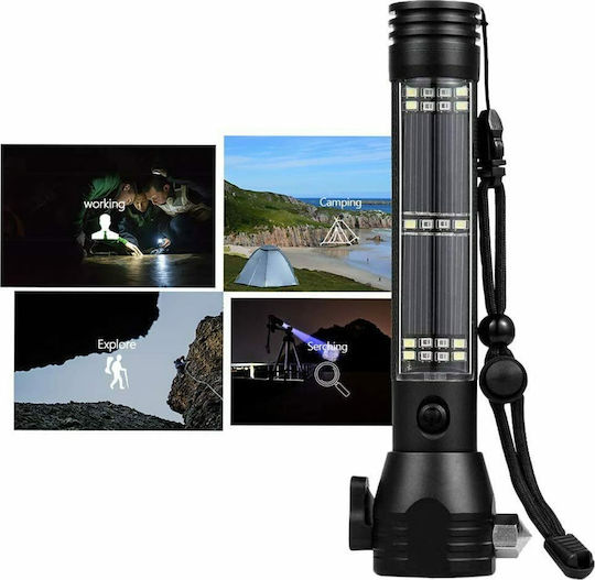 Επαναφορτιζόμενος Φακός LED IP65 με Μέγιστη Φωτεινότητα 150lm