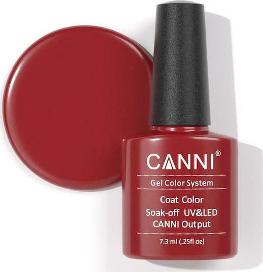 Canni Classic Ημιμόνιμο Βερνίκι Νυχιών 106 Agate Red 7.3ml