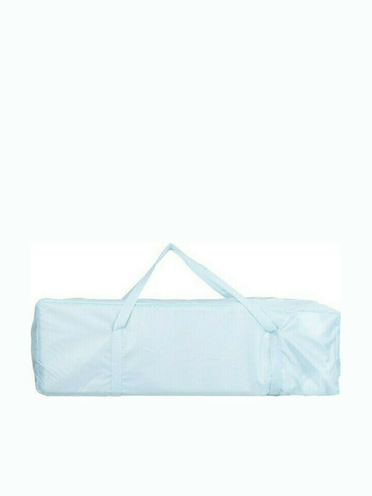 Kikka Boo Dolce Sonno Plus Laufstall 2 Ebenen mit Wickeltisch & Matratze Hellblau 128.5x66.5cm