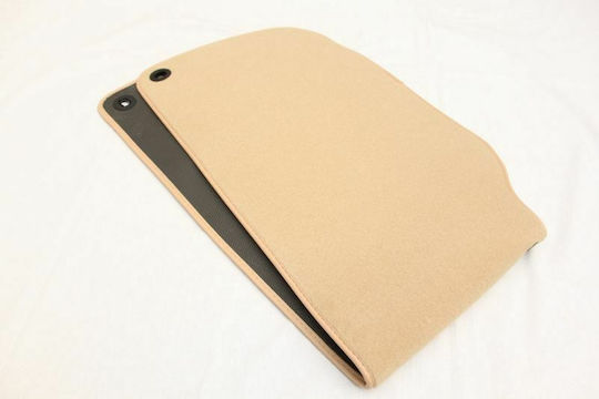 Set of Front and Rear Mats 4pcs for Seat Alhambra Volkswagen Sharan Ford Galaxy 1995-2005 Beige