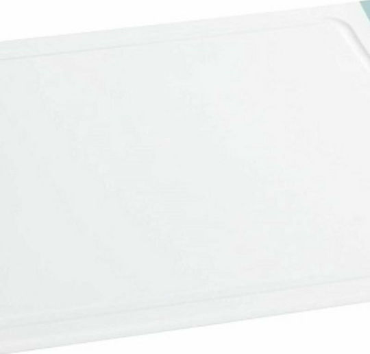 Wenko Rectangular Plastic Chopping Board White 39.5x28cm