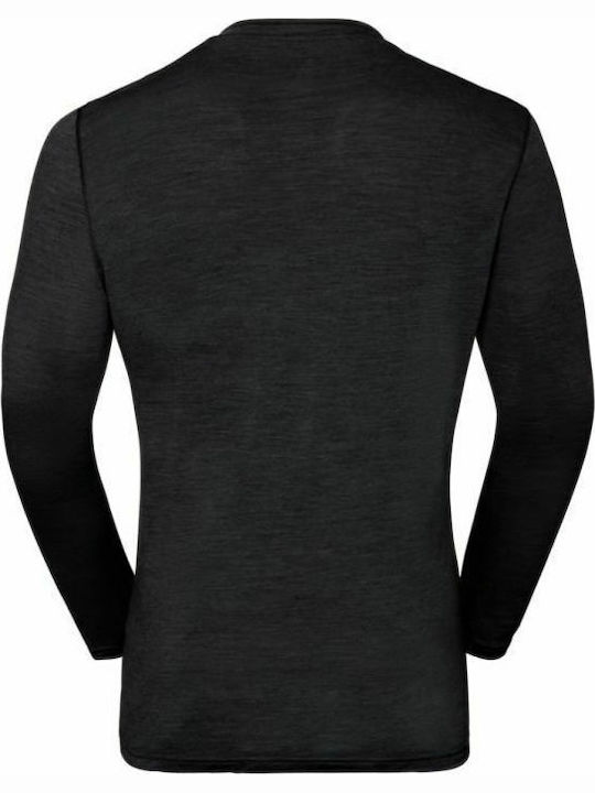 Odlo Natural Light Ισοθερμική Μπλούζα Μαύρη
