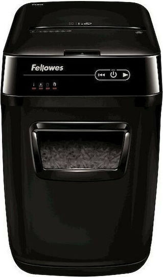 Fellowes Като-изтривач на документи AutoMax 200C Кръстосано рязане 10 Листа с кошница 32лт