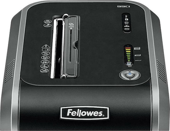 Fellowes Καταστροφέας Εγγράφων Powershred 99Ci Cross Cut 17 Φύλλων με Κάδο 34lt