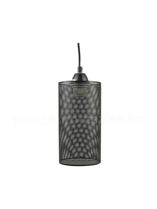 V-TAC Κρεμαστό Φωτιστικό Μαύρο με Ντουί E27 22x125x22εκ.
