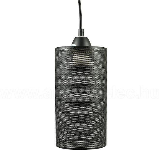 V-TAC Lustră Negru cu Dulie E27 22x125x22cm.