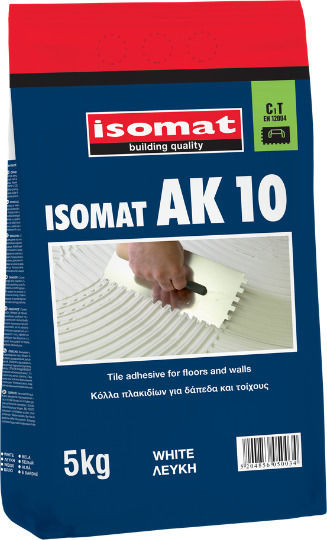 Isomat AK 10 Tile Adhesive White 5kg