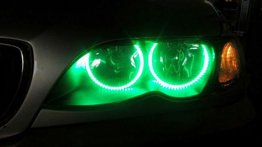 Car Headlight Angel Eye Ring 12V BMW E46 RGB