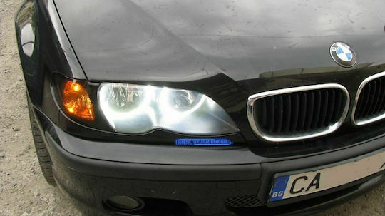 Auto Scheinwerfer Angel Eye Ring 12V BMW E46 Weiß Farbe