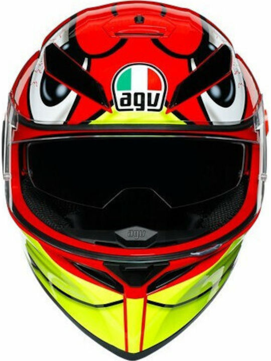 AGV K-3 SV Birdy Motorcycle Helmet Full Face ECE 22.05 1570g with Sun Visor