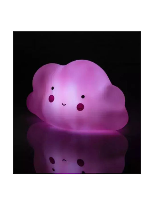 Interbaby Lumini LED Lampă decorativă pentru copii Norisor Albastru 15.5x8.3x9.2εκ.