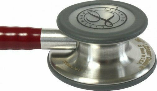 3M Littmann Classic III Adults Non Chill Double Head Stethoscope Burgundy