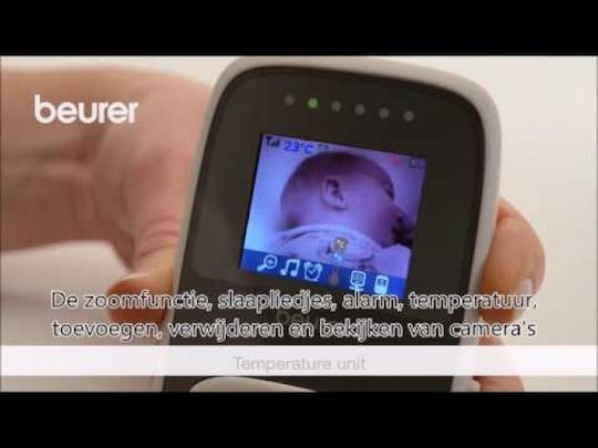 Beurer BY110 Wireless Baby Monitor & Lullabies