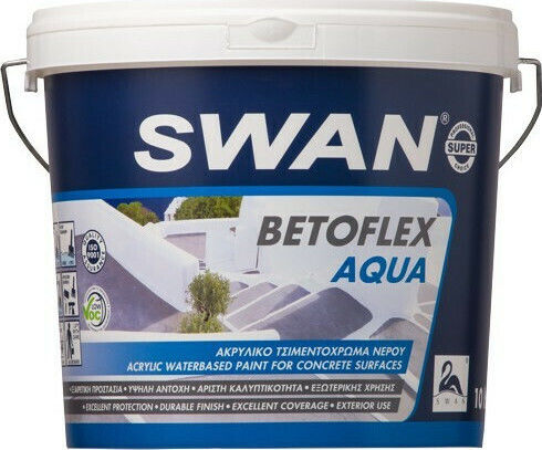 Swan Betoflex Aqua Τσιμεντόχρωμα Ακρυλικό Γκρι 750ml