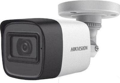 Hikvision DS-2CE16D0T-ITFS CCTV Überwachungskamera 1080p Full HD Wasserdicht mit Mikrofon und Objektiv 2.8mm