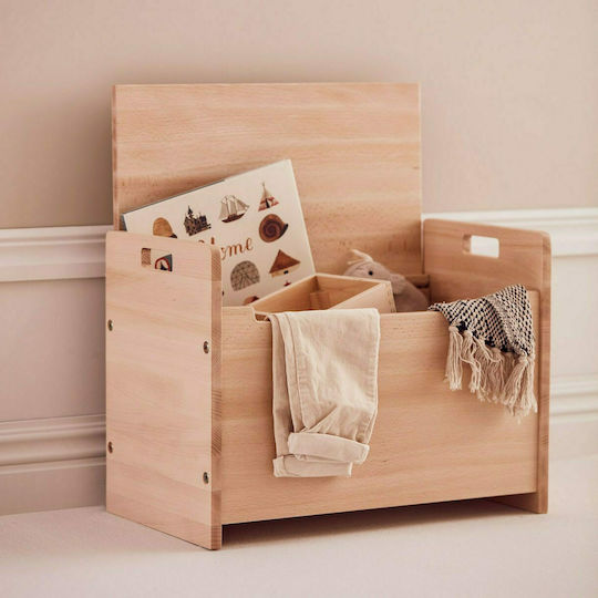 Kids Concept din Lemn Saga Bej 50.5x48x36.5cm 1buc