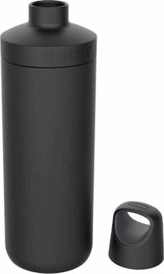 Kambukka Reno Insulated Bottle Thermos Stainless Steel BPA Free Black 500ml with Loop 11-05020