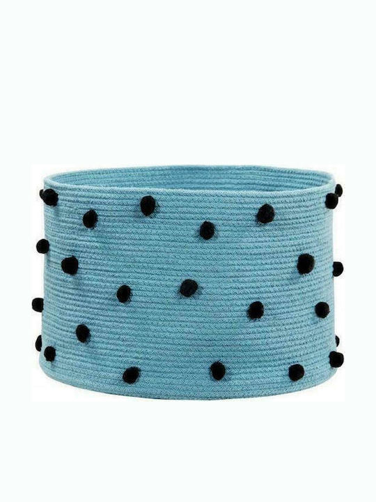 Lorena Canals Children's Storage Basket Pebbles Turquoise 45x30x30cm 1pcs