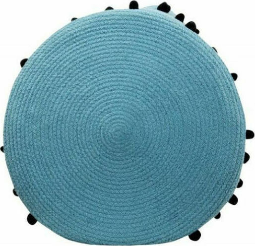 Lorena Canals Kinder Aufbewahrungskorb Pebbles Türkis 45x30x30cm 1Stück