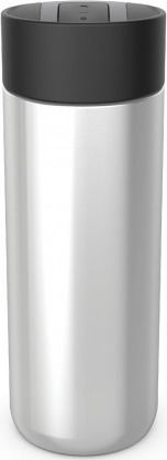 Kambukka Olympus Bottle Thermos Stainless Steel BPA Free 500ml Silver with Mouthpiece