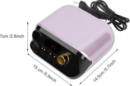 SML M1 Τροχός Νυχιών Ρεύματος 30W Μαύρος με 25000 Στροφές ανά Λεπτό