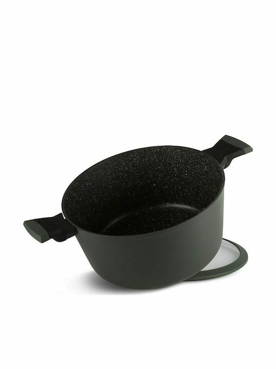 Edenberg Cookware Set of Aluminum with Non-stick Coating Black 15pcs