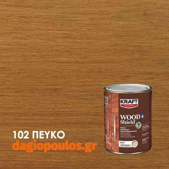 Kraft Wood Shield Пропитка Полиуретан 102 Pine Сатен 750мл
