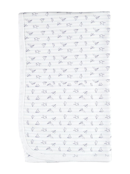 Biorganic Cool Time Kuscheldecke Blau 85x90cm.