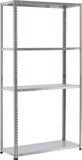 Bulle Raft Dexion Galvanizat 75x30x147cm Cu 4 Rafturi