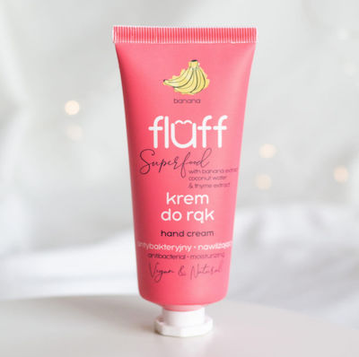 Fluff Superfood Crema de mâini hidratantă Banana 50ml