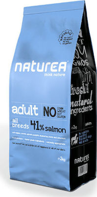 Naturea Naturals Adult 2kg Dry Food for Adult Dogs with Salmon