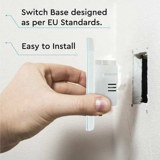 V-TAC VT-5411 Μπουτόν Κουδουνιού Αφής WiFi σε Λευκό Χρώμα 8372