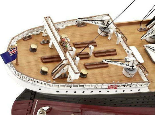 Revell 100 Years Titanic Figurină de Modelism Nava 262 Piese la Scară 1:400 cu Lipici și Culori 67cm.