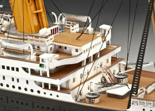 Revell 100 Years Titanic Figurină de Modelism Nava 262 Piese la Scară 1:400 cu Lipici și Culori 67cm.