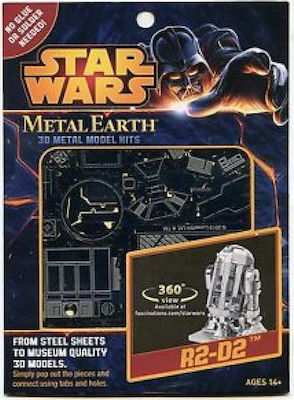 Fascinations Star Wars R2-D2 Metal Modeling Figure 4.9x4.9x69cm. MMS250