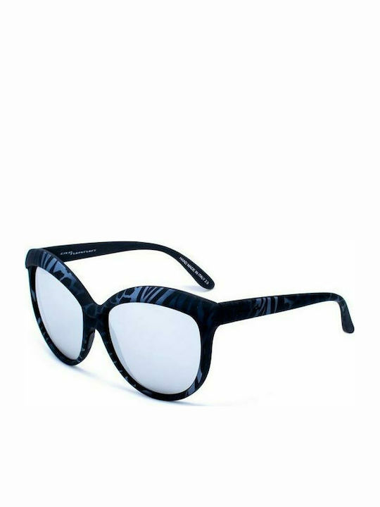 Italia Independent Women's Sunglasses with Black Plastic Frame 0092.ZEF.071