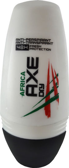 Axe Africa Dry Anti-perspirant Deodorant 48h In Roll-On 50ml