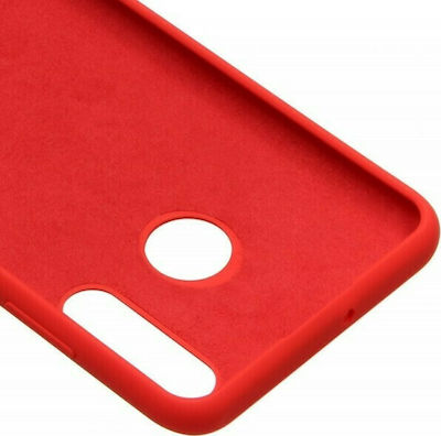 Senso Silicone Back Cover Red (Galaxy A20e)