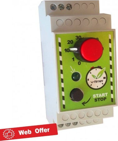 V-Timer Classic Relay Analog Time Delay Relay Countdown Θερμοσίφωνα με Ρελέ