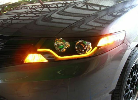 Decorative LED Car Headlight Strip White Color