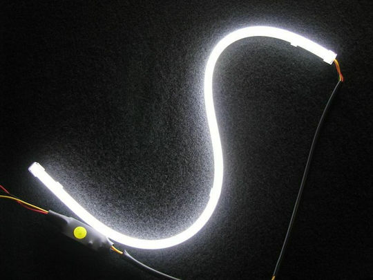 Decorative LED Car Headlight Strip White Color